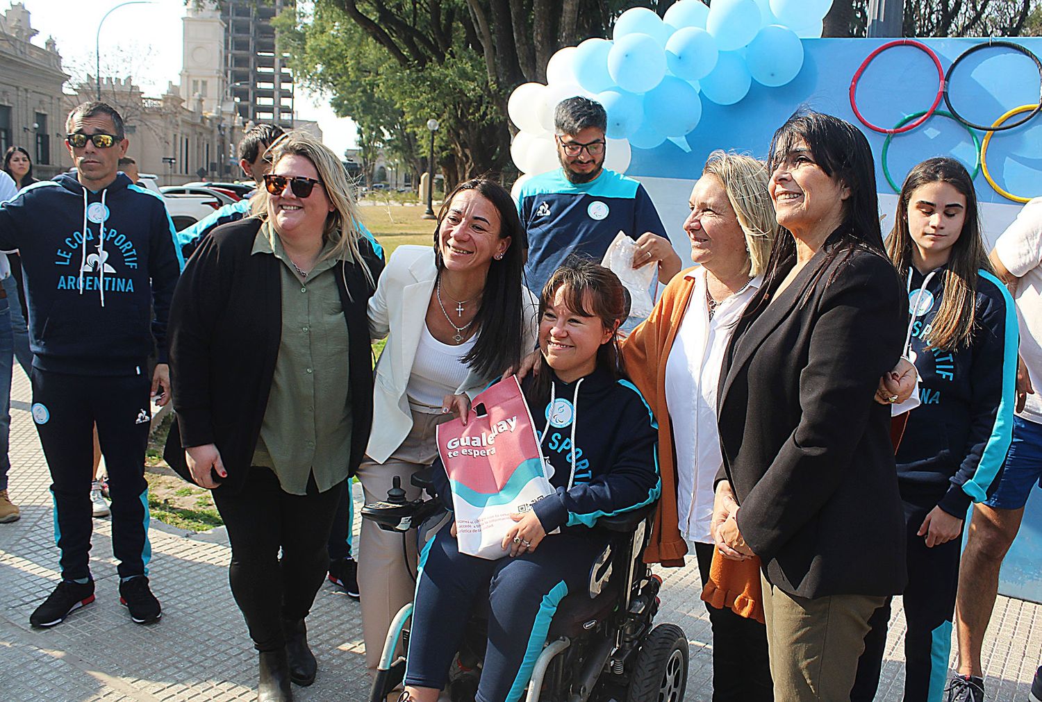 Histórico: La Antorcha Paralímpica pasó por Gualeguay