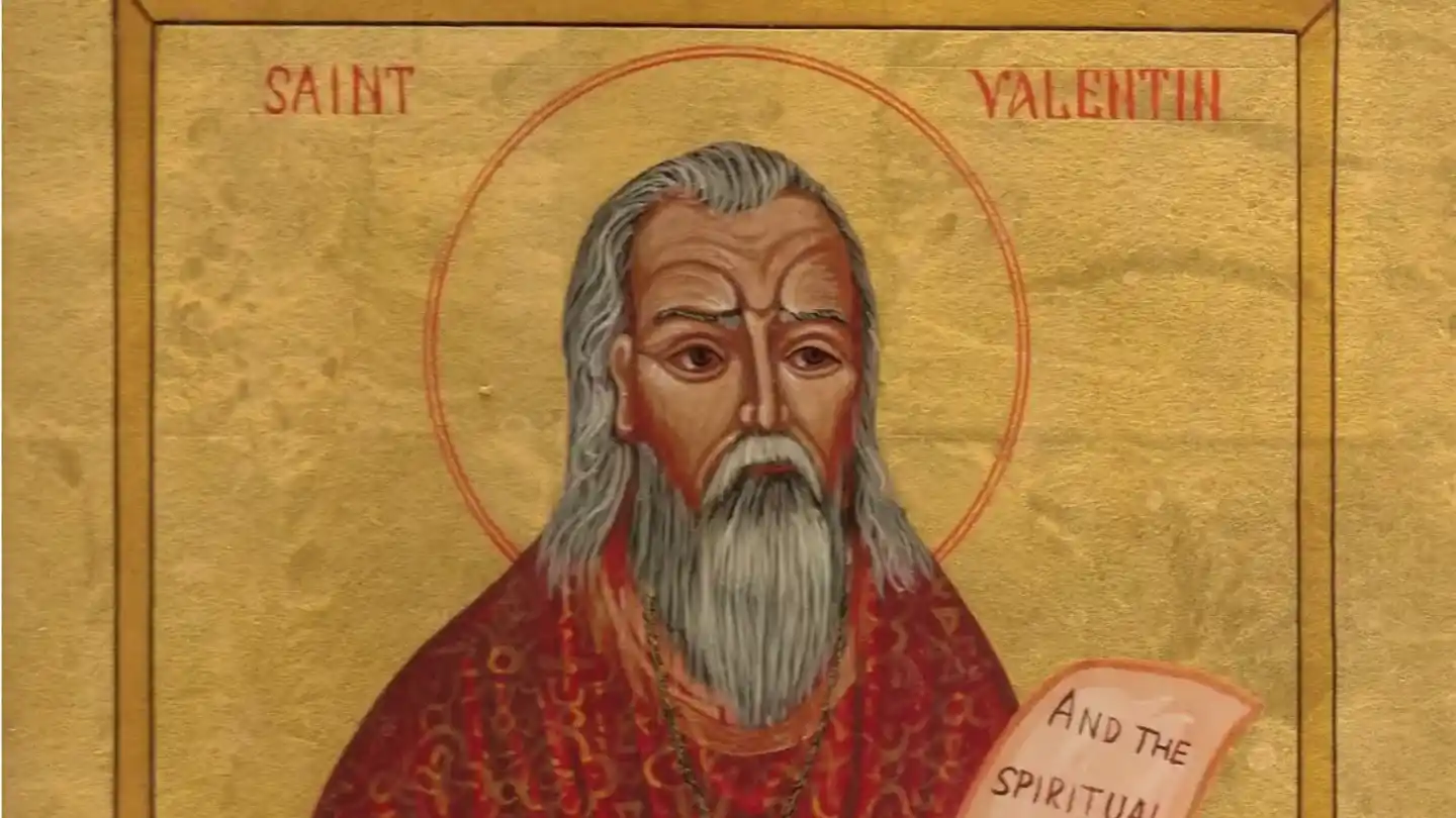 San Valentín, patrono de los enamorados.
