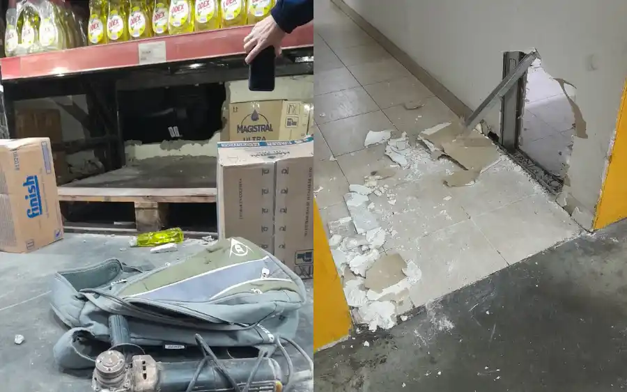 Ingresaron por un boquete en plena madrugada