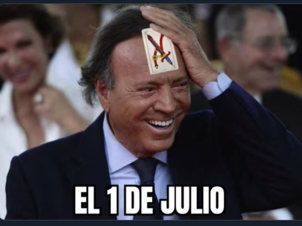 Llegó el mes de Julio Iglesias y como era de esperarse... ¡estallaron los memes!