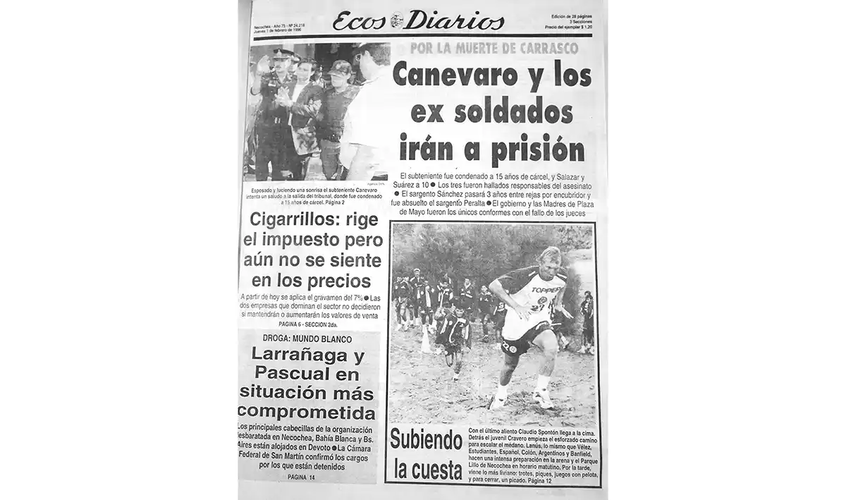 Jueves 1º de febrero de 1996