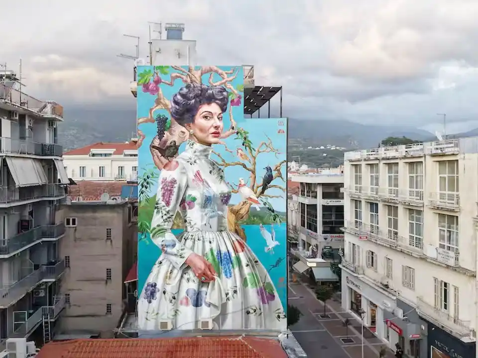 Un mural griego de Maria Callas fue elegido como el mejor del mundo
