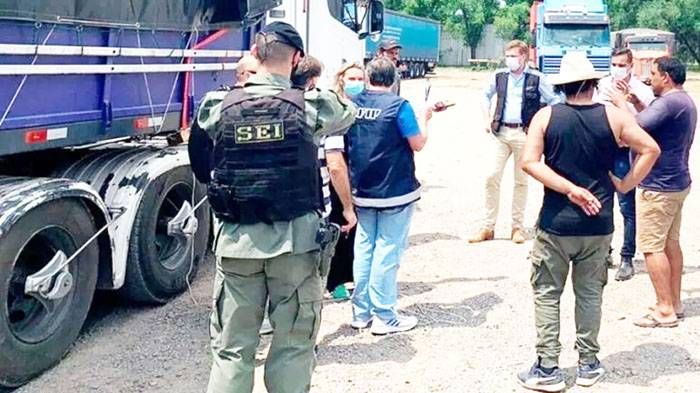 Decomisan más de  8.100 toneladas de maíz
