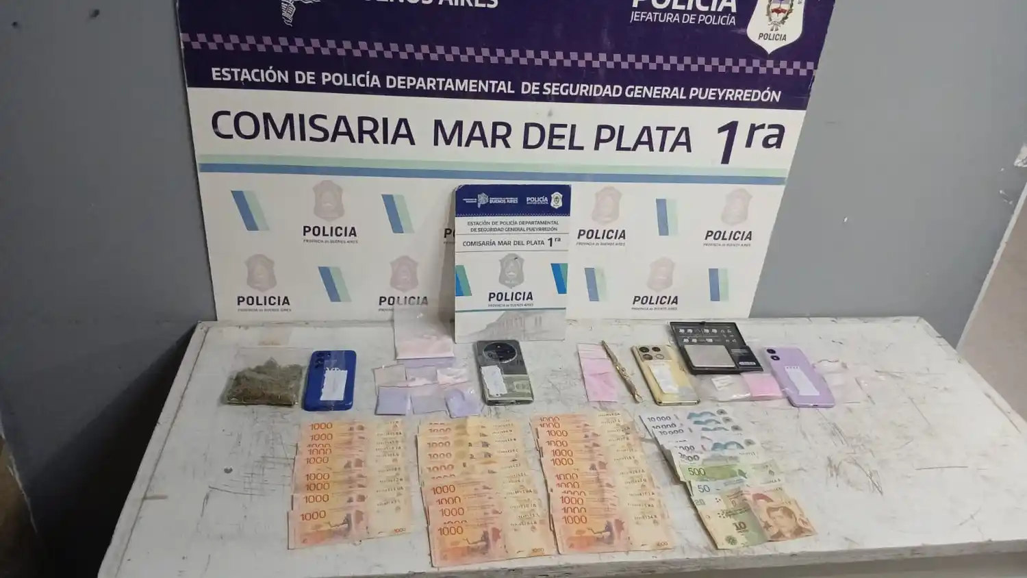 El procedimiento tuvo lugar en la intersección de Avenida Luro y Corrientes.