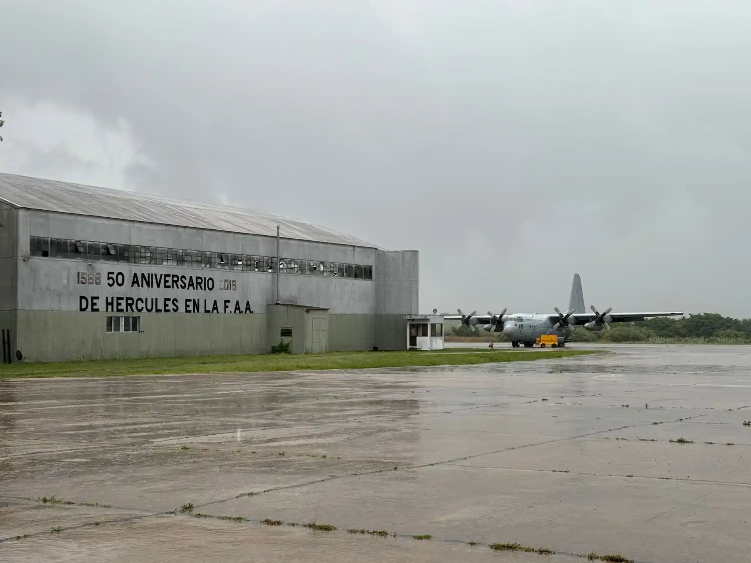 Juan Coassolo preparado a partir hacia la Base Marambio