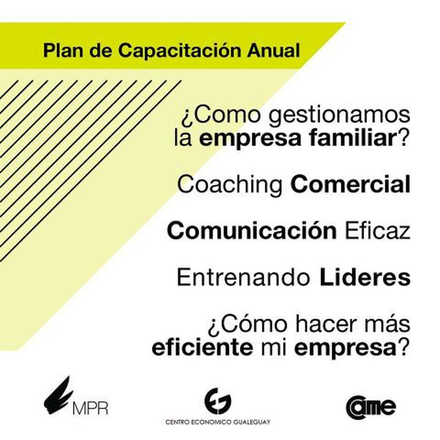 Se está apostando a la profesionalización de las empresas