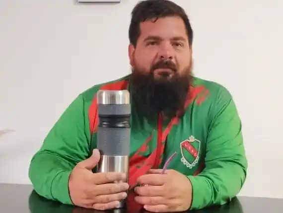 El titular de La Trucha FC, Emilio Giaccone