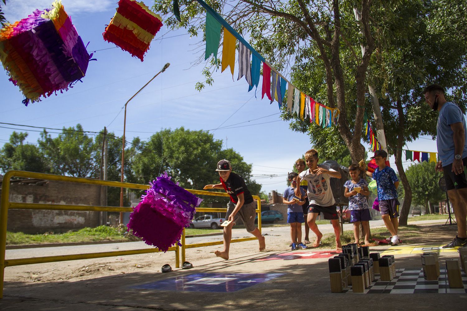 La vereda de Loyola celebró su primer año