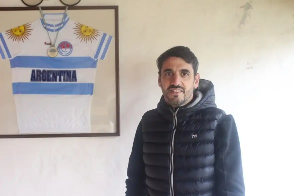 Ariel Maistegui: "Disfruto de tener mi bicicleta y salir a la ruta con mis amigos"