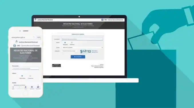 ¿Dónde voto? Consultá el Padrón electoral en un minuto
