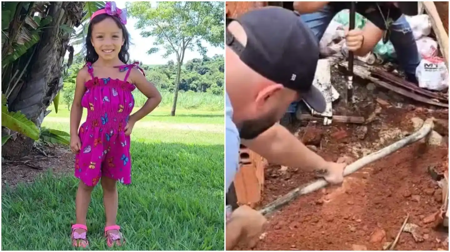 Horror en Brasil: una madre y su pareja asesinaron a su hija de 5 años y la enterraron bajo cemento