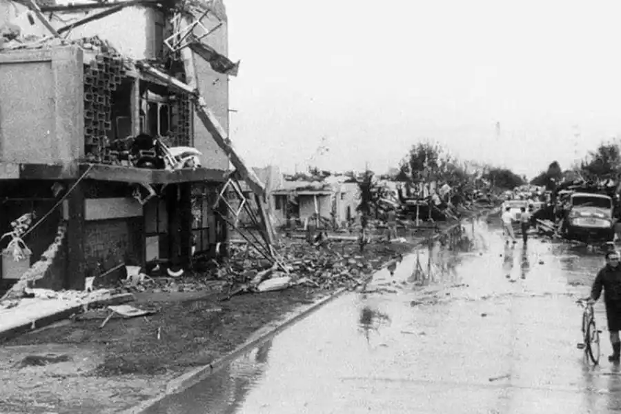 VIDEO | 50 años del tornado que arrasó San Justo y fue el más violento de la historia