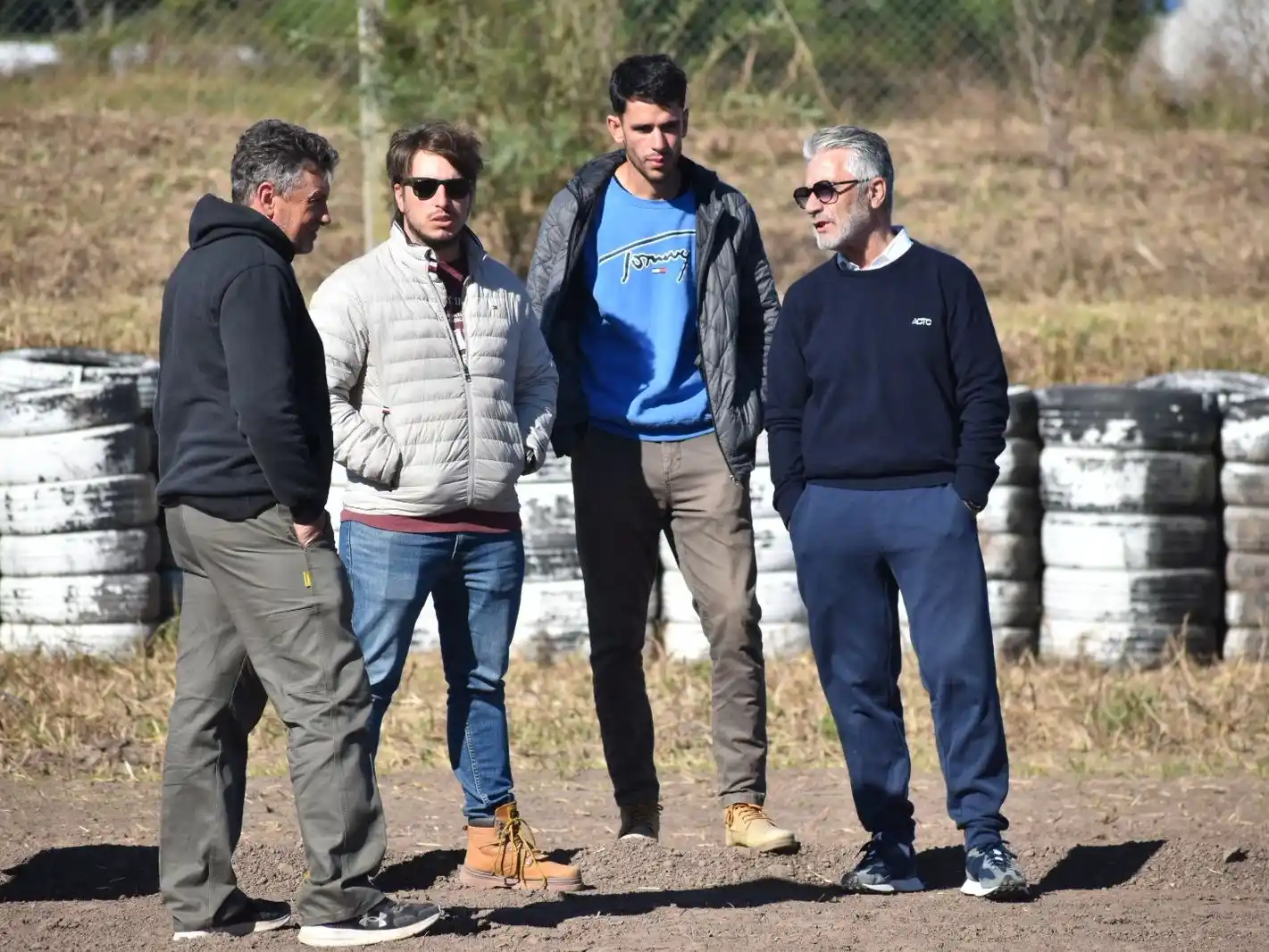 Se ultiman detalles para la llegada del TC a Rafaela: Roberto Argento vistió las obras del Autódromo Ciudad de Rafaela