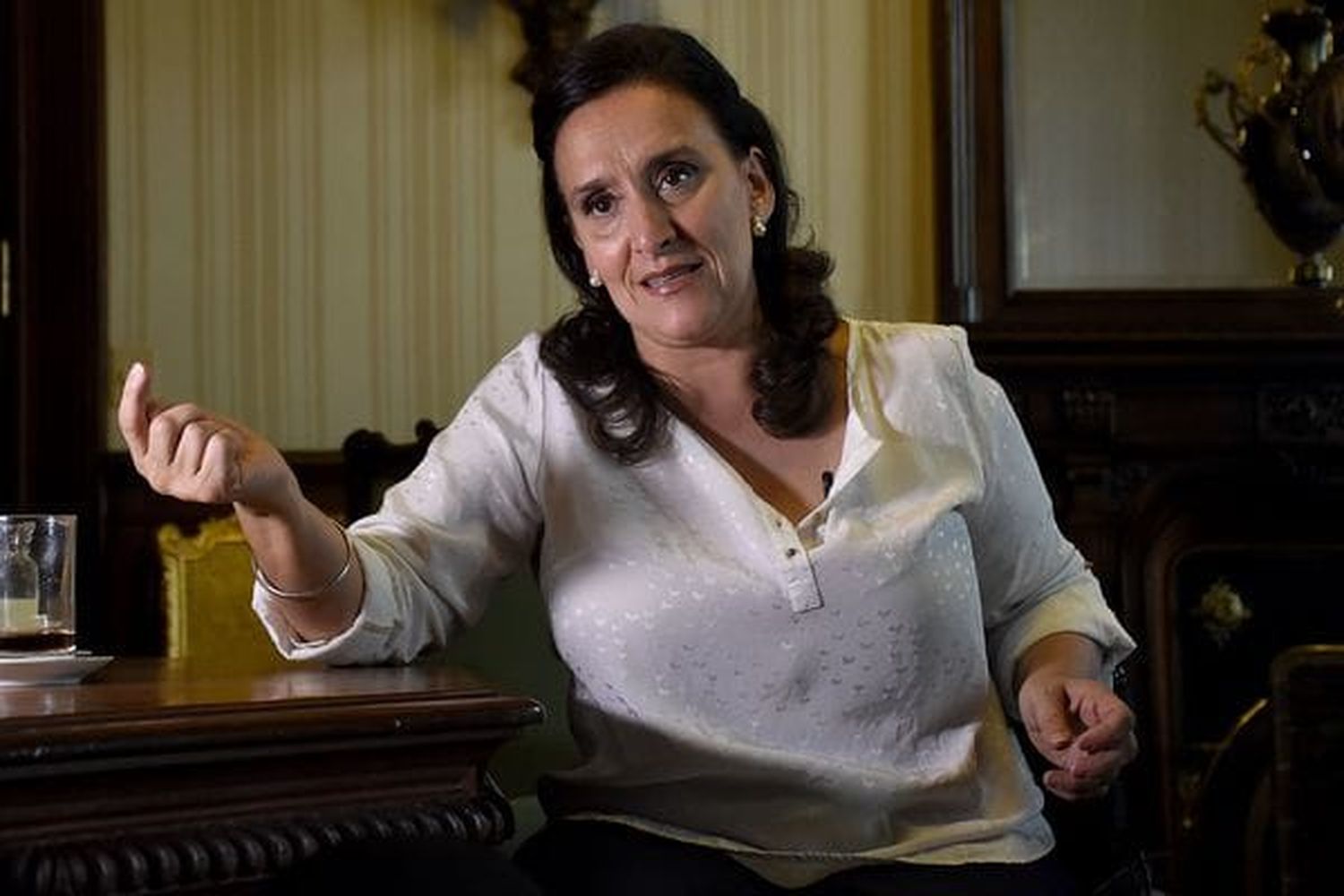 Michetti dijo que existe un "buen clima" en el Senado pero que si llega Cristina puede "conmocionarlo"