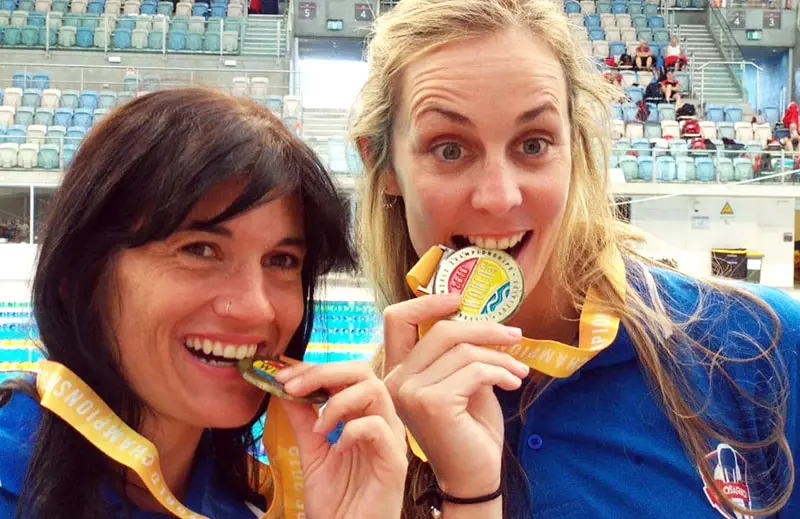 Campeona mundial de salvamento