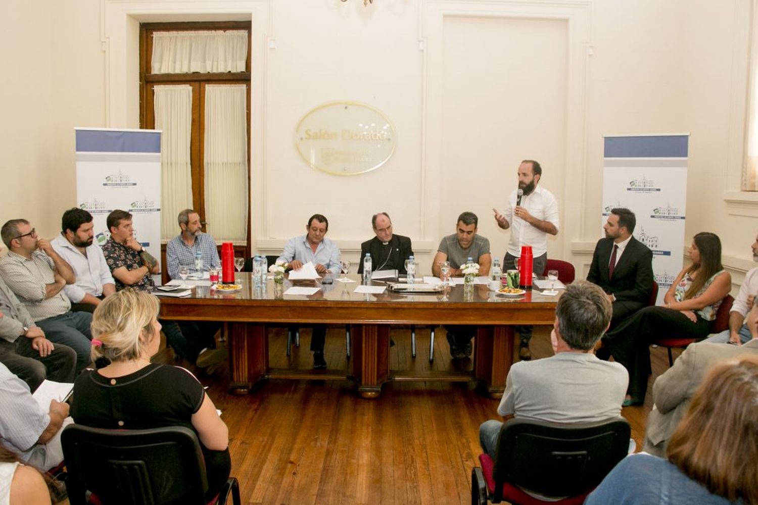 Benito Juárez fue sede del segundo encuentro de la Mesa por el Trabajo y la Vida Digna
