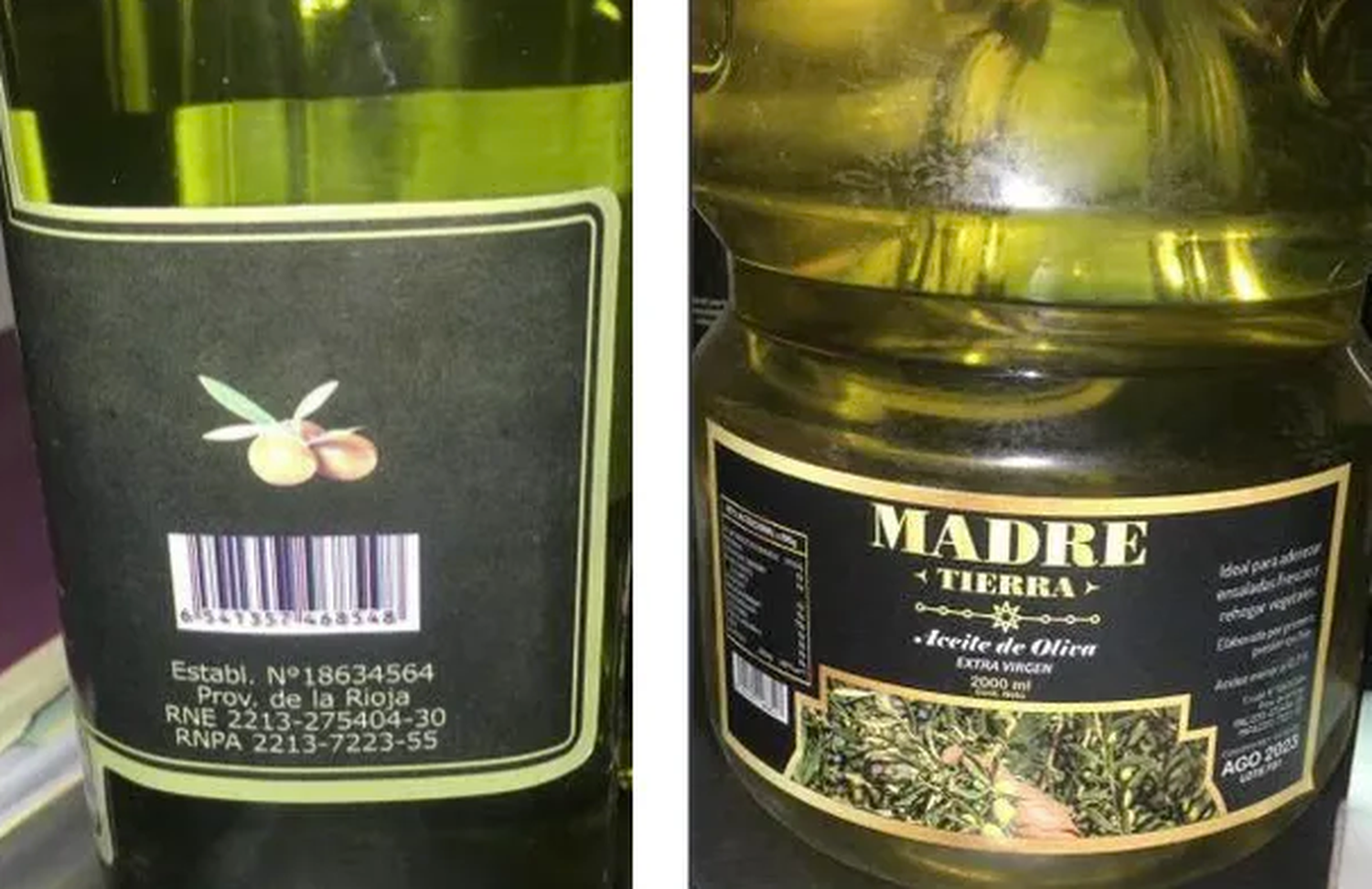ANMAT prohibió un aceite de oliva