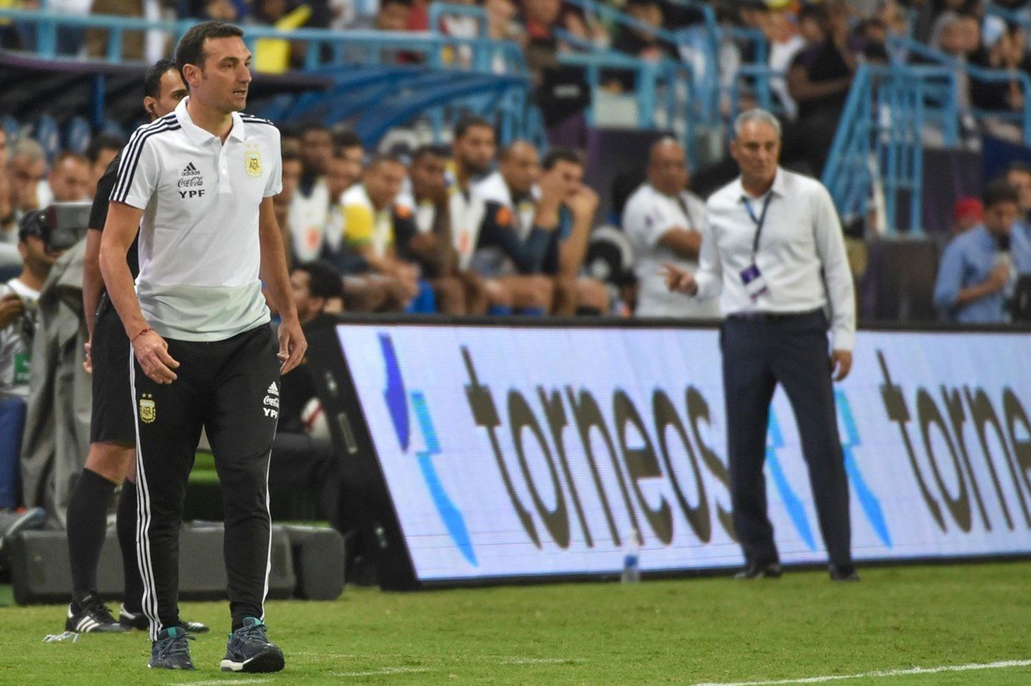 Scaloni conforme: "Estos chicos dejan la vida por la camiseta"