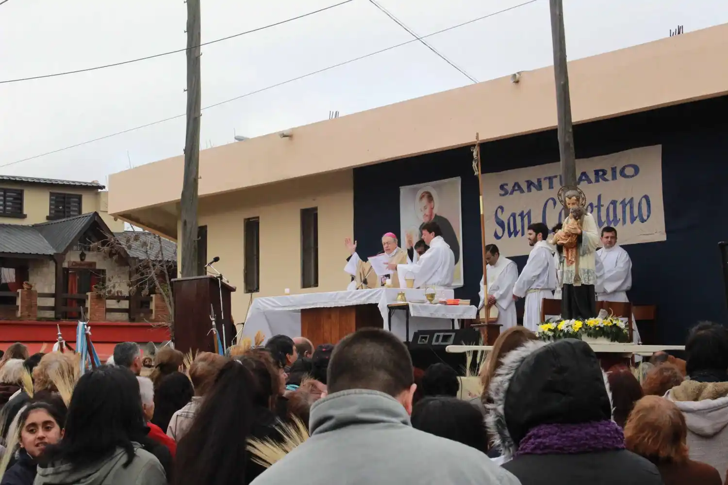 San Cayetano comienza a vivir su fiesta