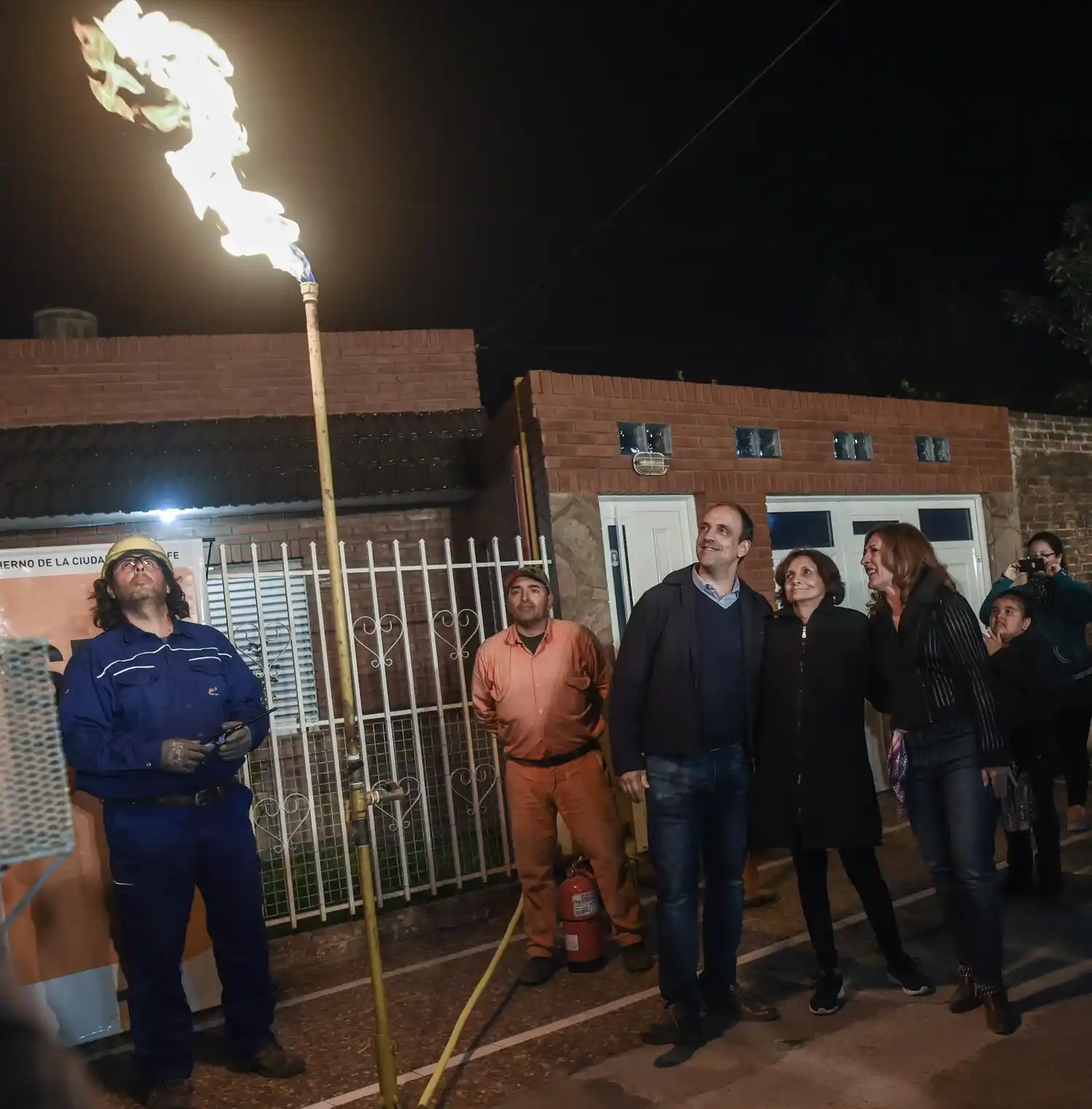 Liceo Norte: 458 nuevas familias cuentan con gas natural