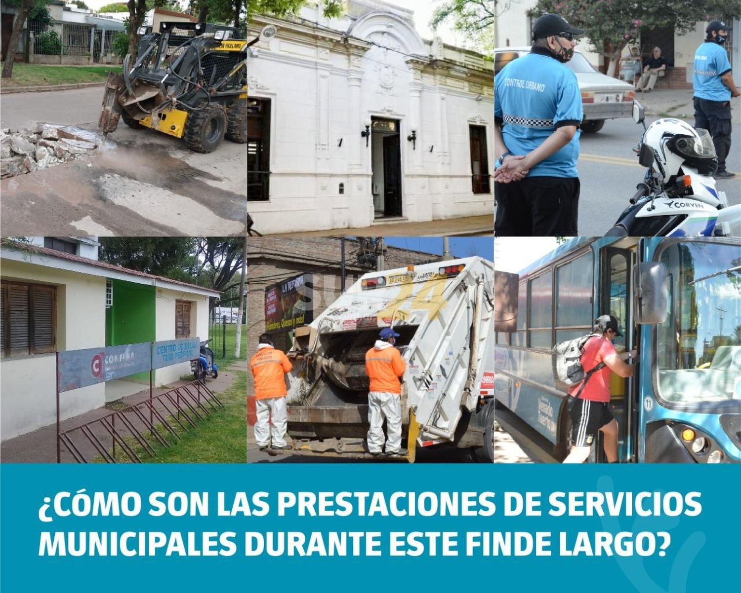 Municipio venadense anunció esquema de servicios en fin de semana largo