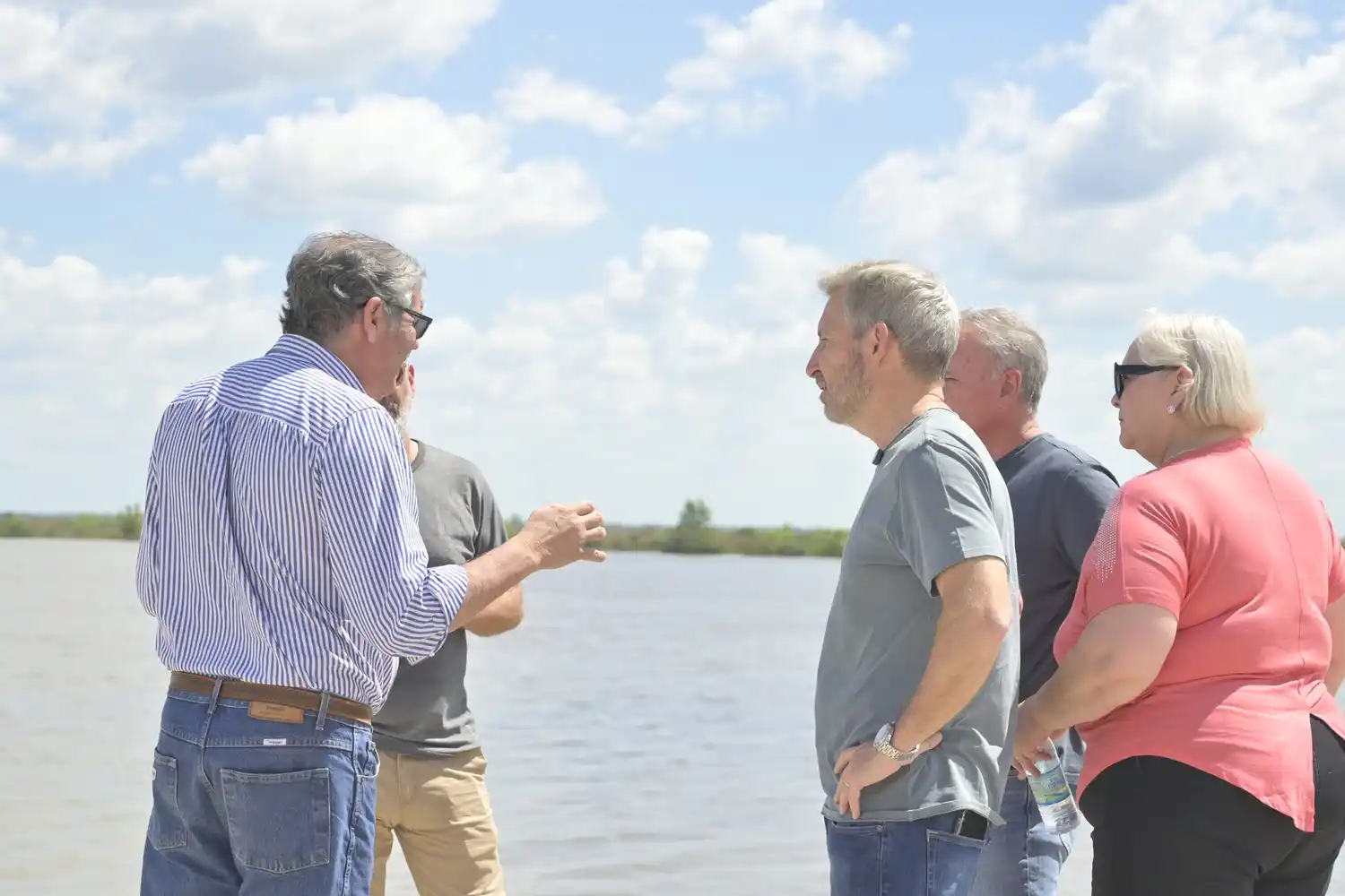 Frigerio recorrió el Puerto de Ibicuy y analizó obras para fortalecer su desarrollo productivo