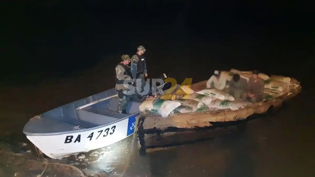 Prefectura decomisó más de 4,5 toneladas de granos de soja