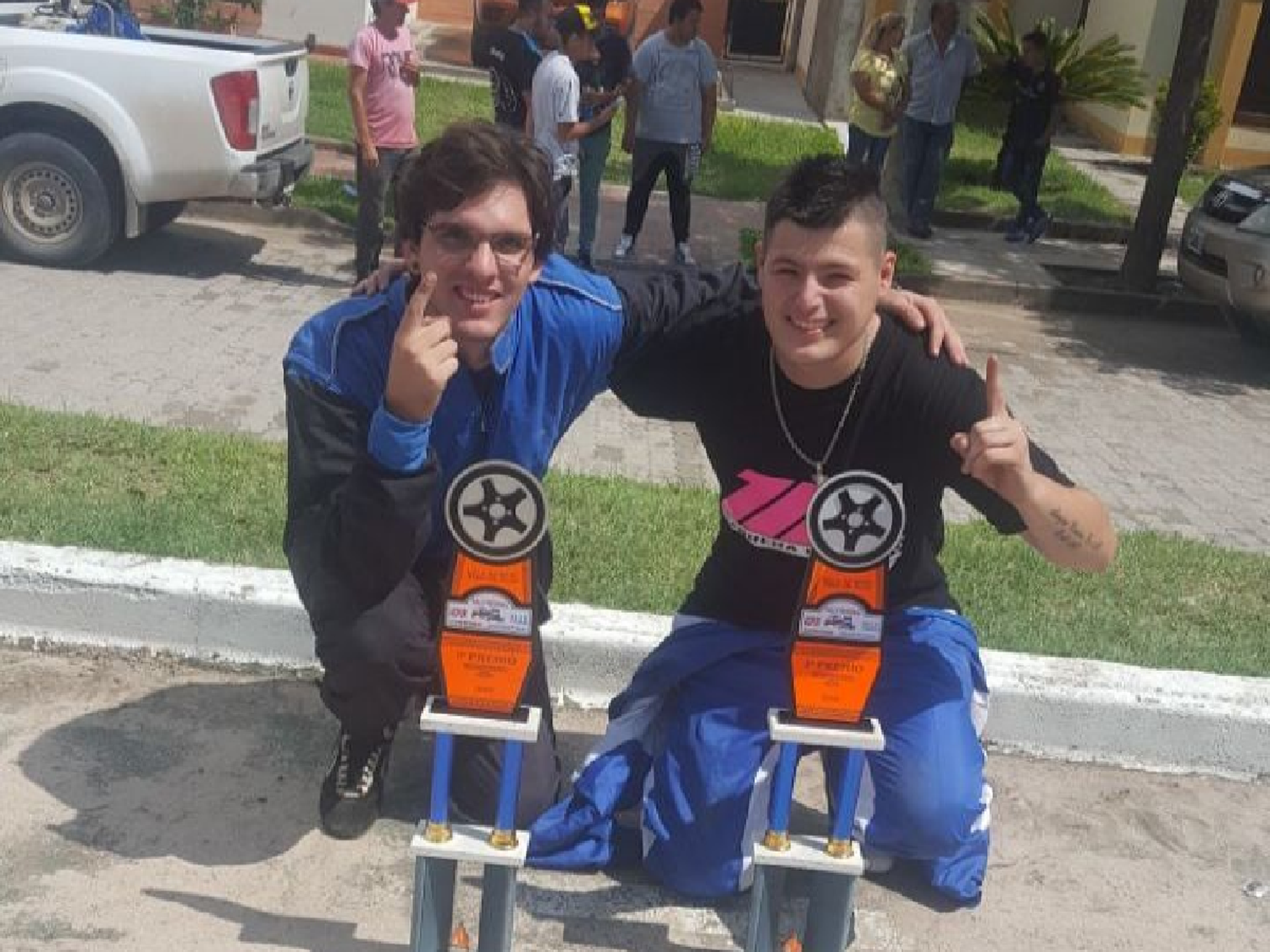 Rally de Trepadas: Airaudo festejó en San Pedro