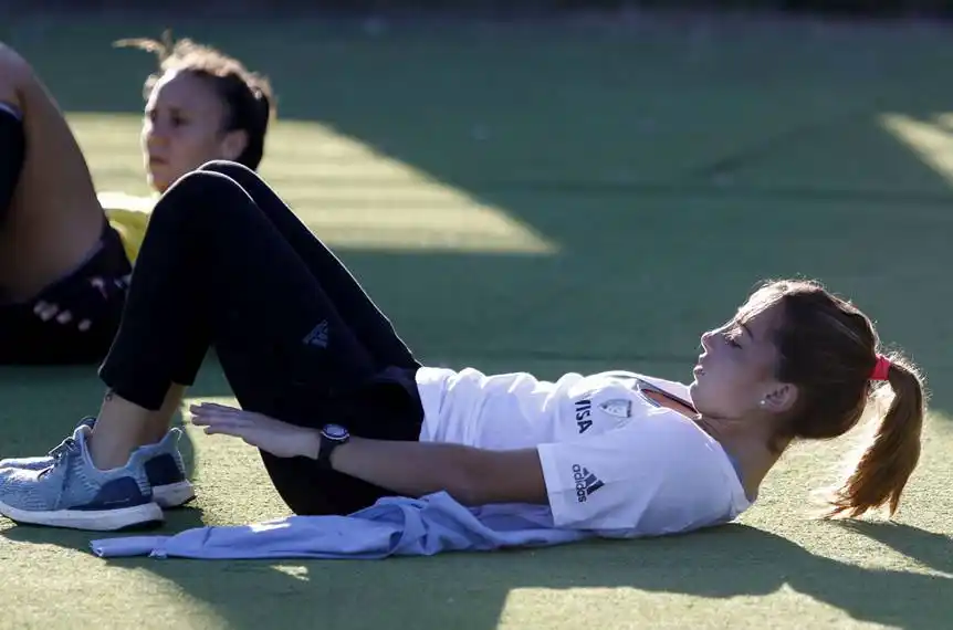 Las Leonas cierra mañana su  concentración en Mar del Plata 