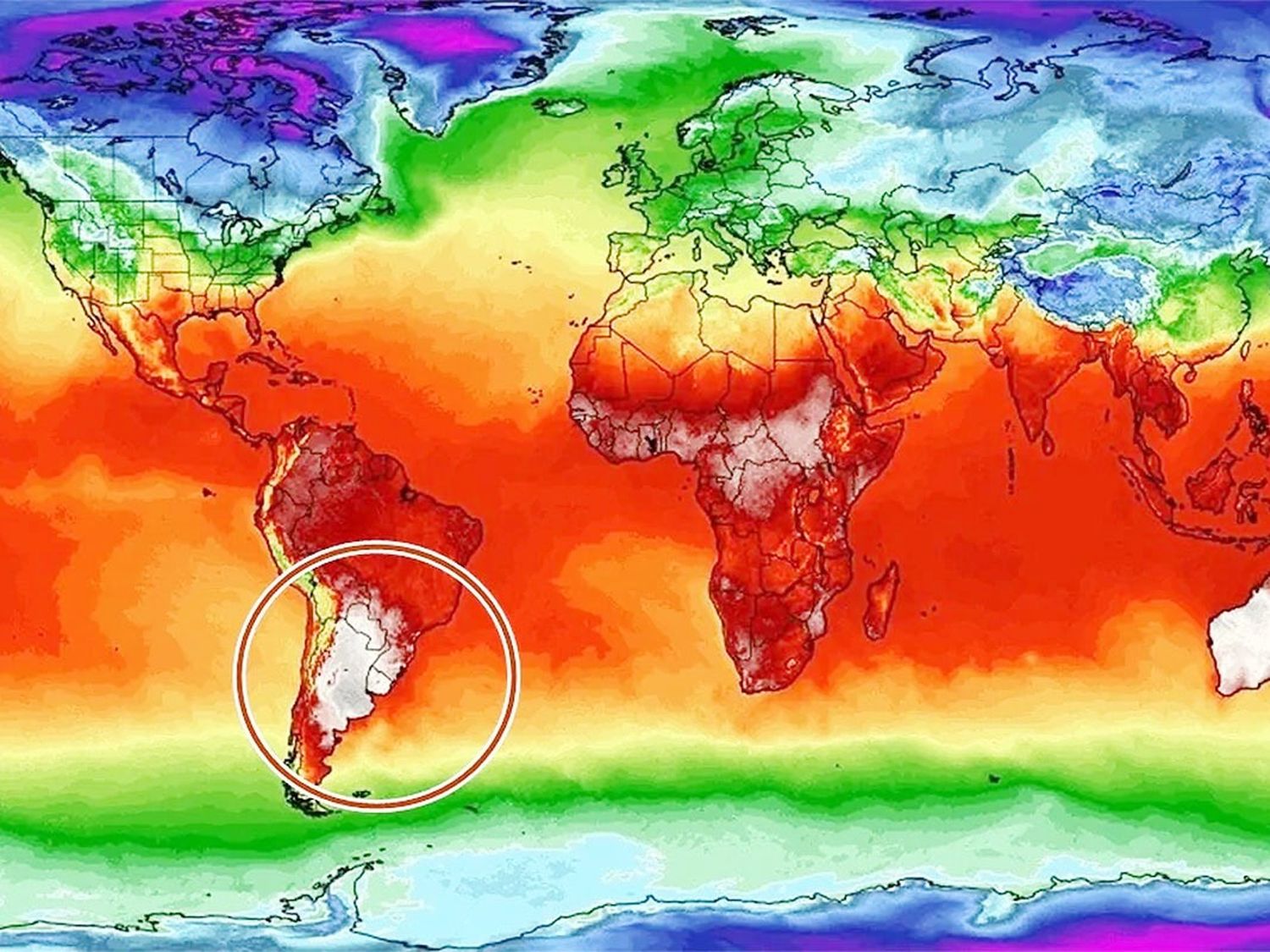 Anticiclón afectará a Argentina: cuándo impactará el fenómeno climático y que producirá