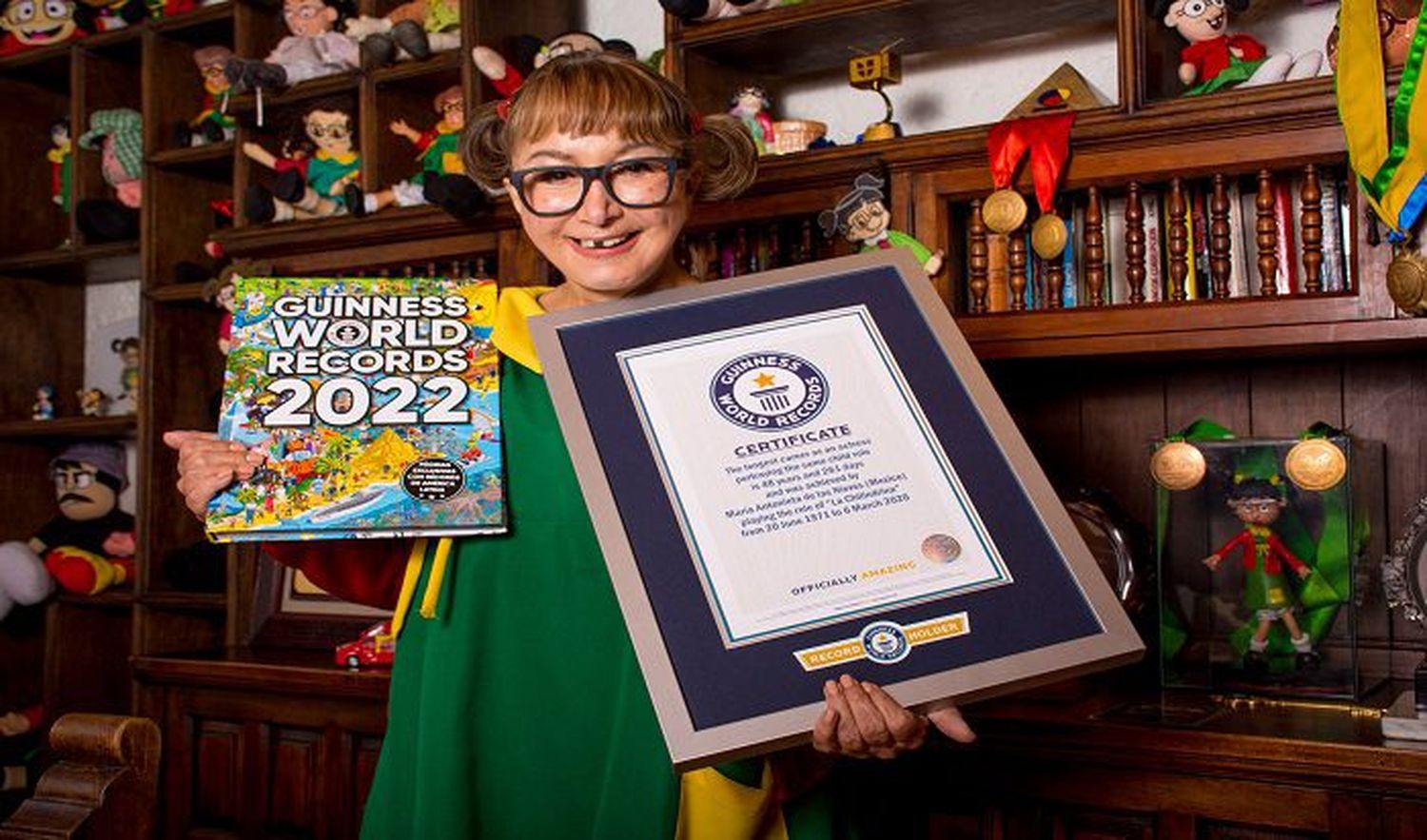 ¡MATANGA DIJO LA CHANGA! La Chilindrina se gana el récord Guinness