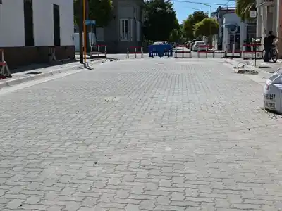 El recambio de adoquines de calle Andrade llega a su etapa final: Qué falta para terminar la obra