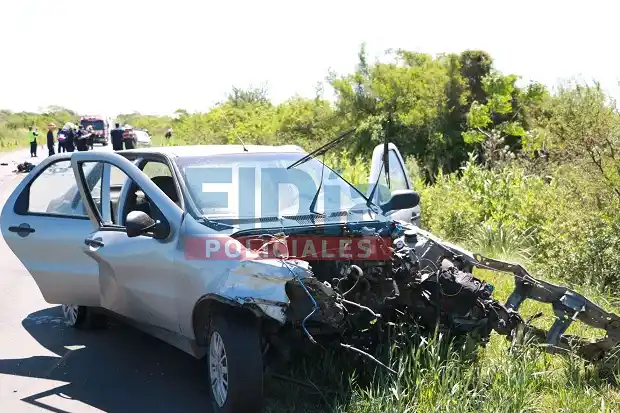 Dos monjas y una pareja se salvaron de milagro en Ruta 20