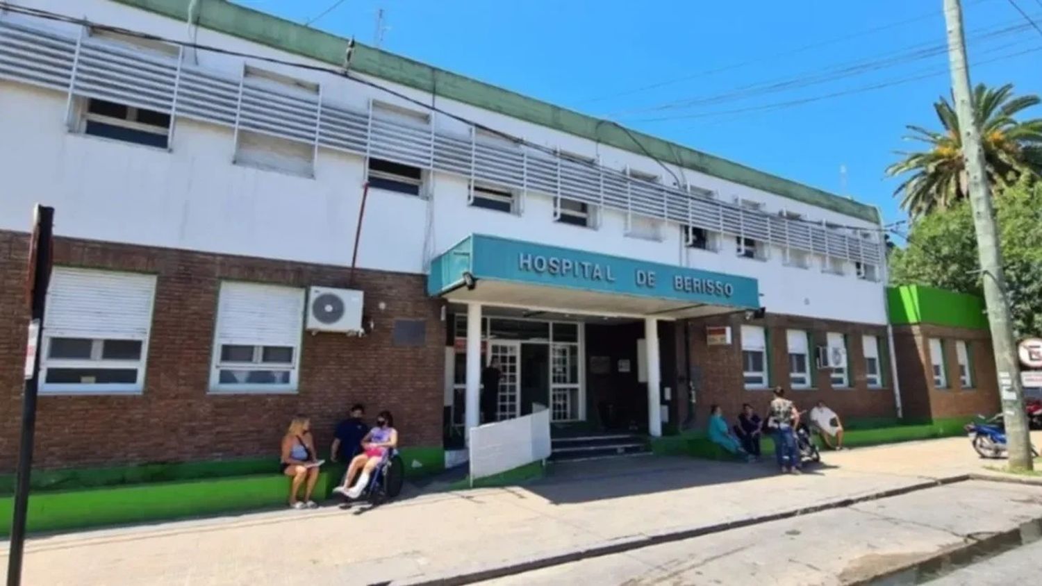 Hospital Larraín de Berisso (Foto: Noticias Argentinas/redes)