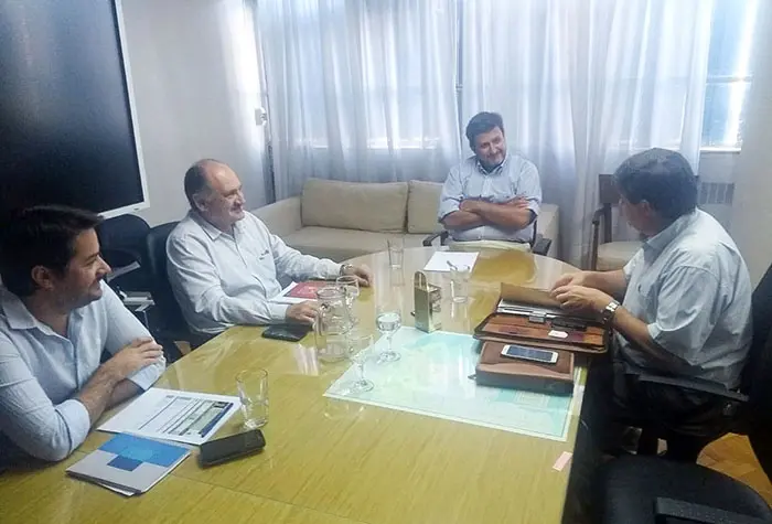 Gargaglione se reunió con el Subsecretario de Infraestructura