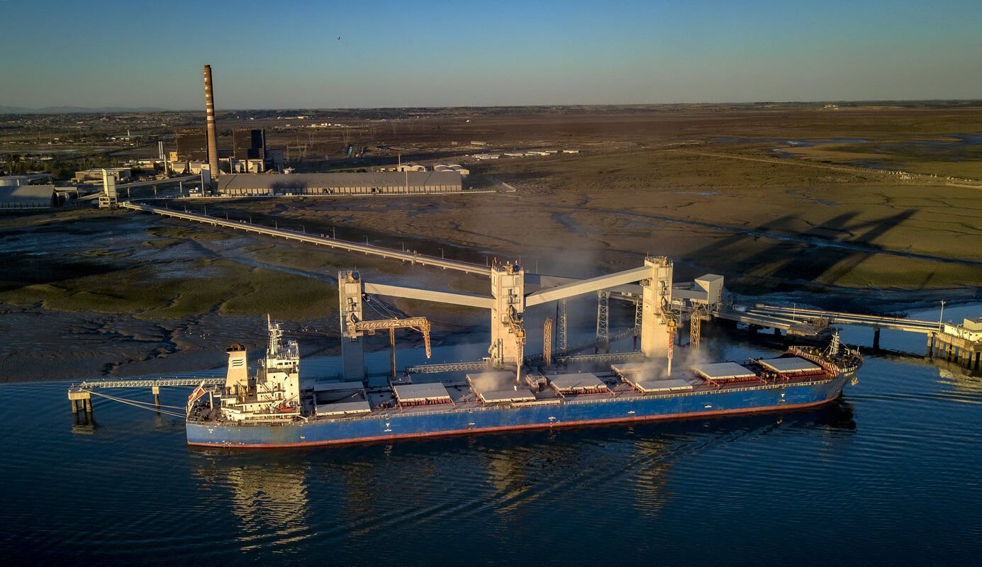 El maíz, cada vez más protagonista en el puerto de Bahía Blanca