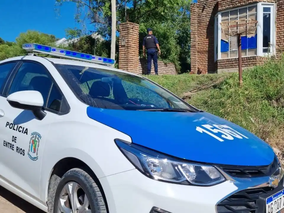 Intervención policial en Victoria: detienen a un hombre por violencia de género y hallan elementos robados