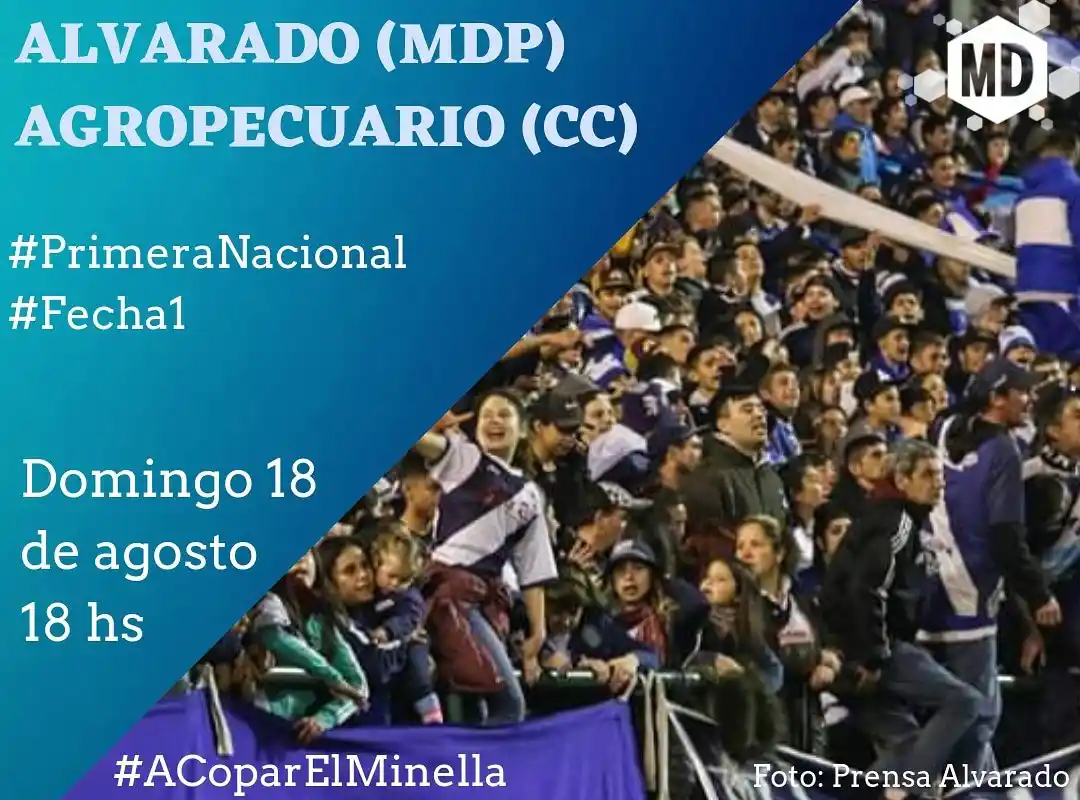 Alvarado tiene fecha y hora para su debut