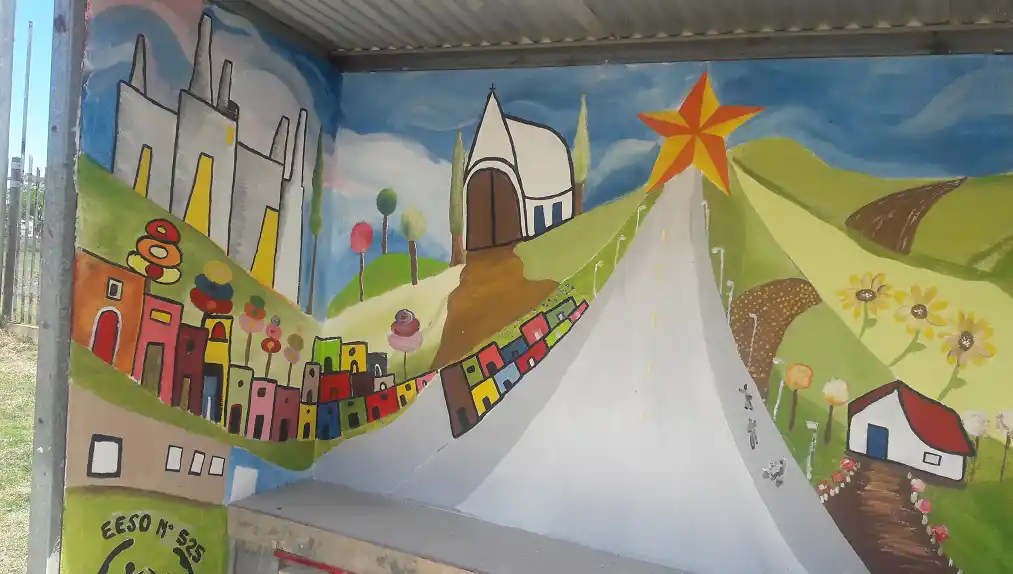 Un nuevo “Faro de Campo” se pintó en Bella Italia