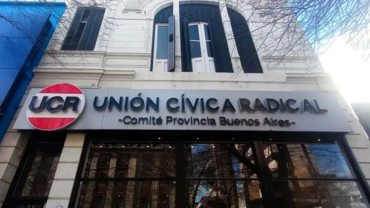 Sede de la UCR bonaerense (Foto: diputados bonaerenses)