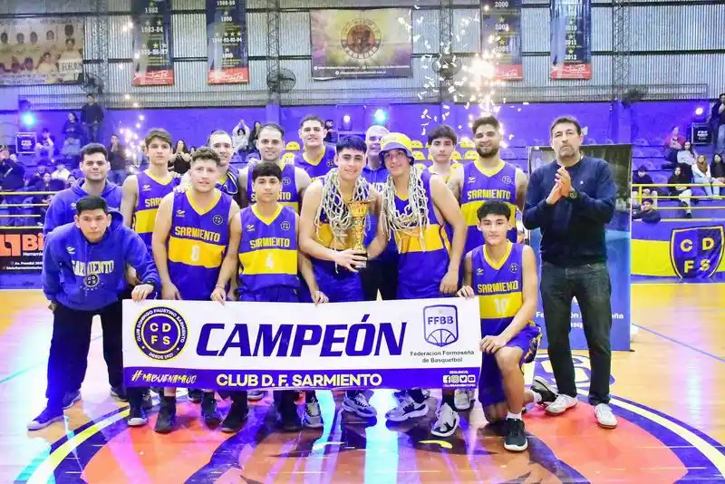 Sarmiento ganó el clásico y es
campeón de la Liga Provincial