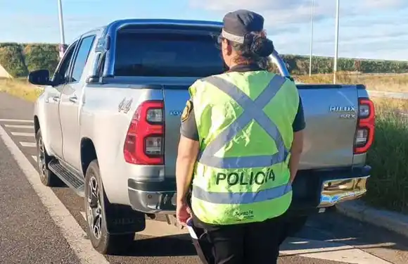 Conductor aprehendido por circular con documentación falsa por RN 34 jurisdicción Susana
