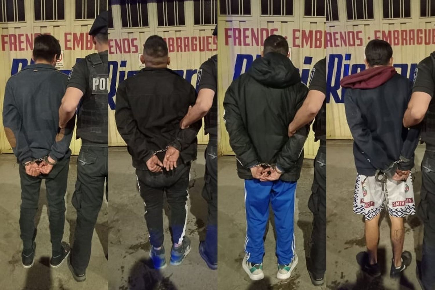 Detenidos por balacera a un joven.