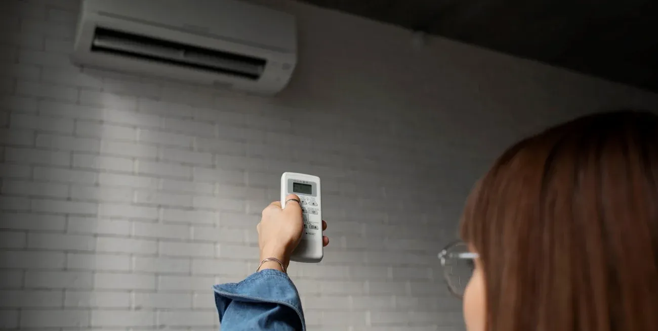 El aire acondicionado debe usarse entre los 24 y 26 grados centígrados.