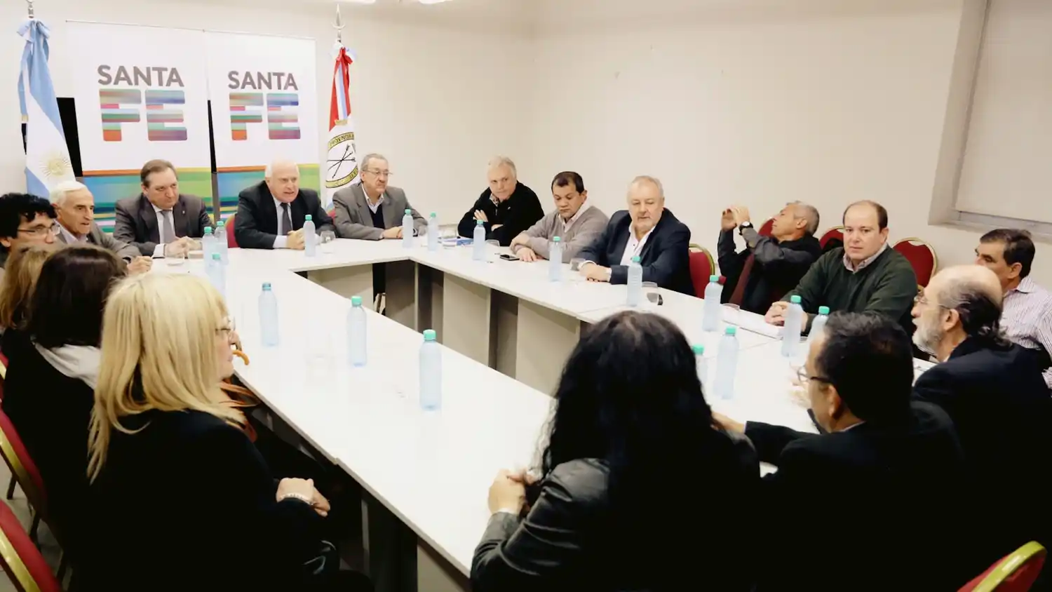 Lifschitz analizó la situación social con el movimiento sindical rosarino