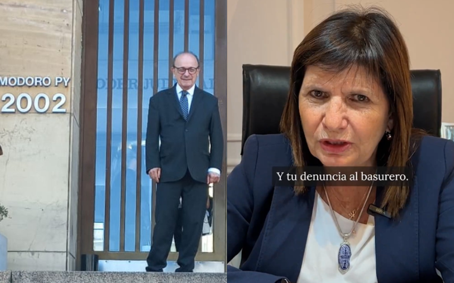 Áspero cruce en Diputados: Leopoldo Moreau denunció a Patricia Bullrich por amenazas y coacción agravada