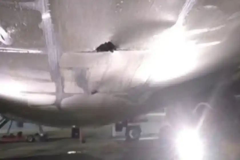 Video: tensión en un vuelo low cost por un brusco aterrizaje en Mar del Plata