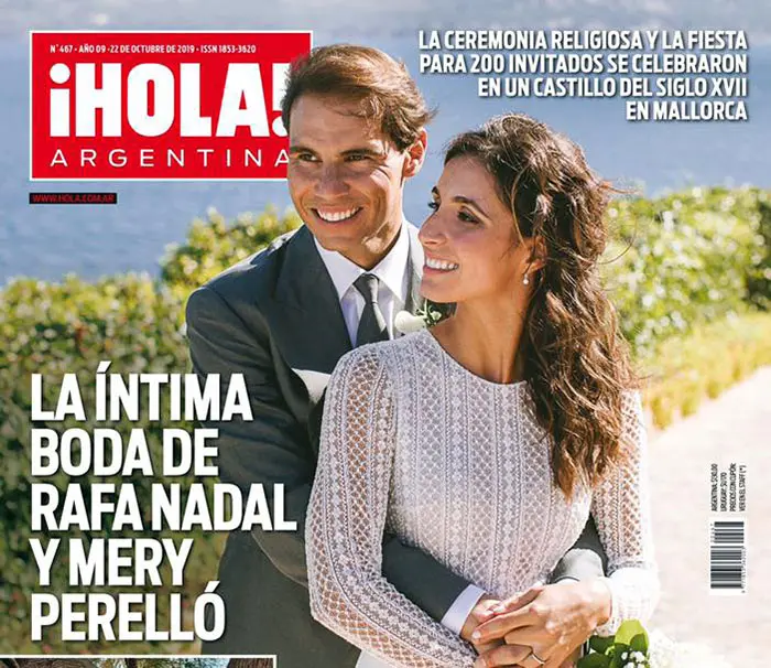 La íntima boda y la fiesta  de Rafa Nadal y Mery Perelló