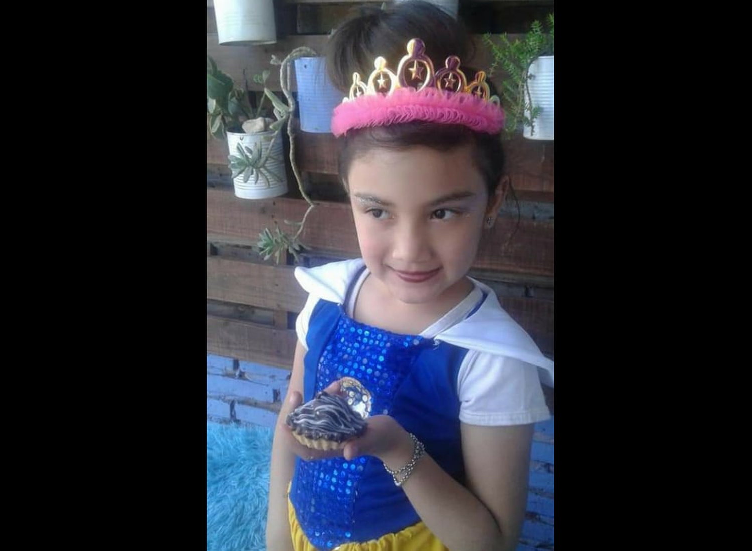La princesa Azul cumplió 7
