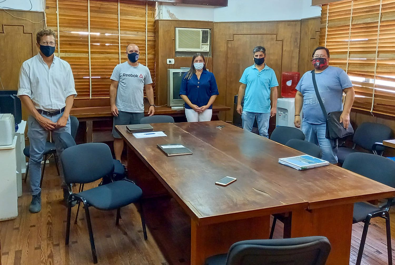 Mariano Arnal ya gestiona en el Fondo Deportivo: reunión con Villa Igoillo y borradores de proyectos a presentar